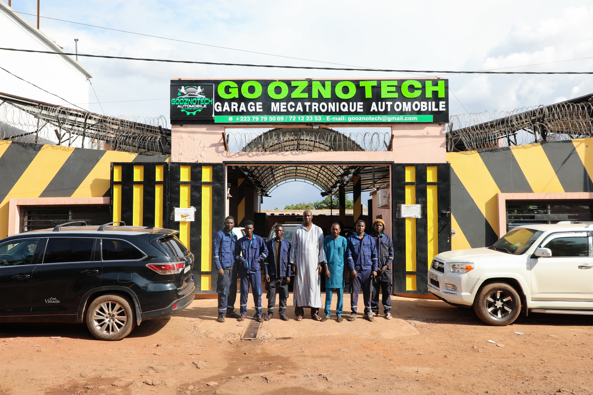 Travaux en atelier Goozno Tech, Bamako