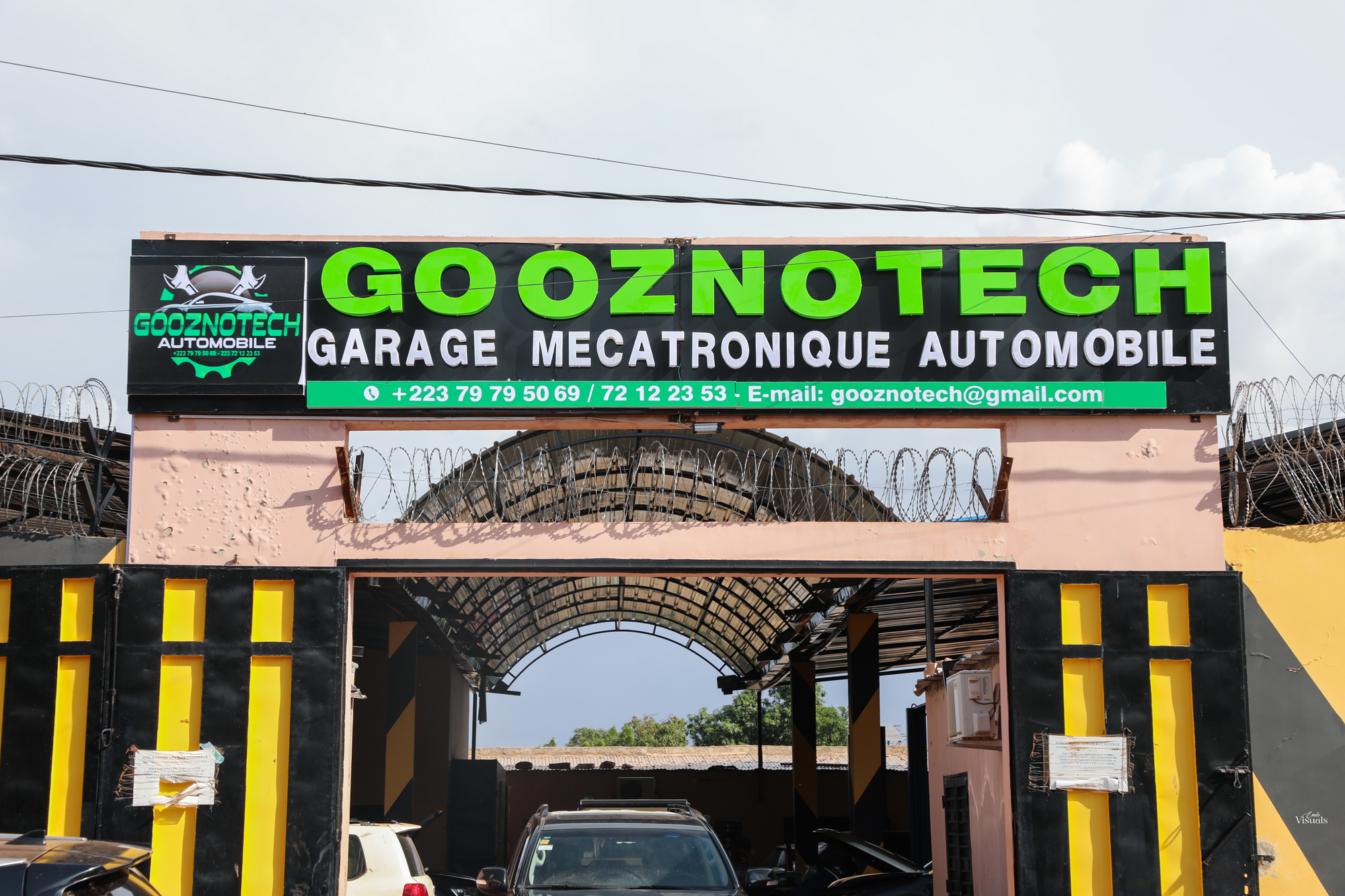 Poste de travail atelier automobile Goozno Tech